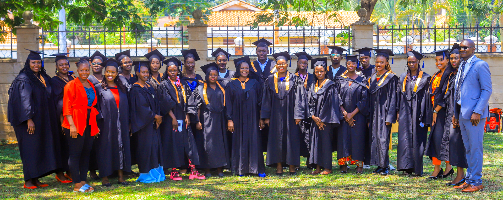 DTI graduates celebrating commencement day